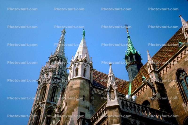 Matthias Church, Cathedral, Budapest, steeple