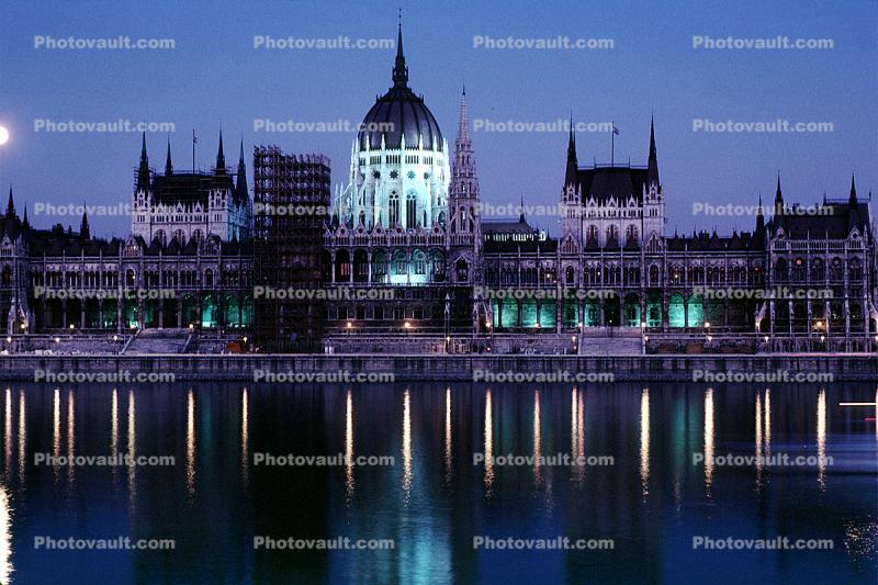 Parliament Building, Danube River, Budapest, landmark, legislative building