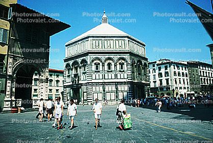 The little Baptistery, Battistero, Florence, landmark