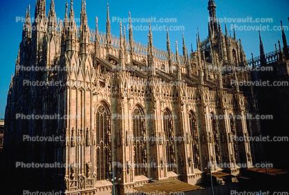 Milan Cathedral (Italian: Duomo di Milano), spires
