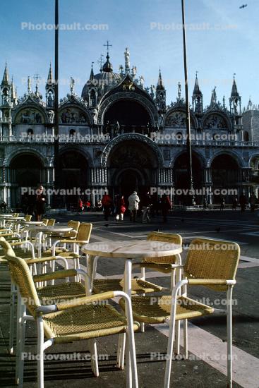 Cafe on Piazza San Marcos, Venice, Saint Mark's Square
