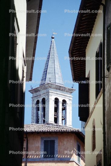 Bell Tower, Spoleto, Perugia, Umbria