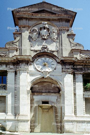 Clock Tower, Spoleto, Perugia, Umbria