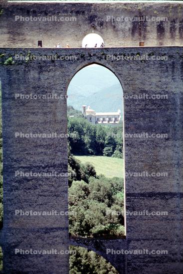 Aqueduct, Spoleto, Perugia, Umbria