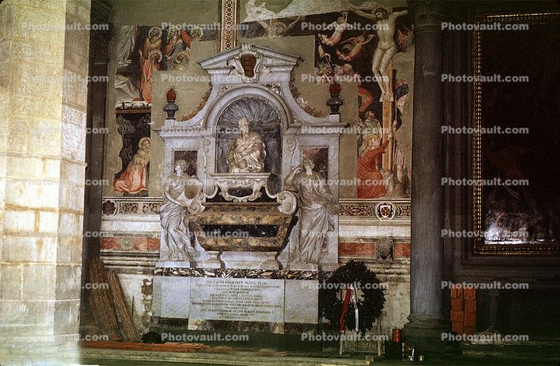 Tomb of Galileo, Santa Croce Church, Florence