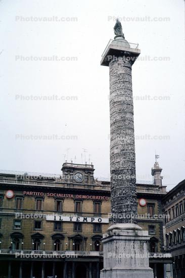 Partito Socialista Democratico, Il Tempo, Column, Monument