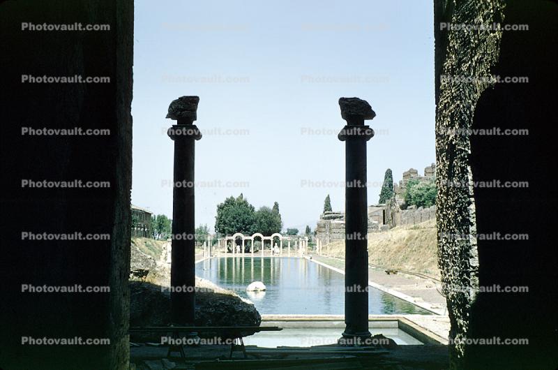 Pool, Pond, Hadrian's Villa, Tivoli