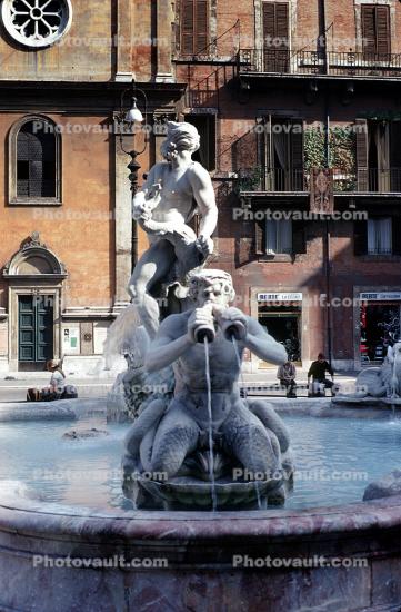 Water Fountain, aquatics, Rome