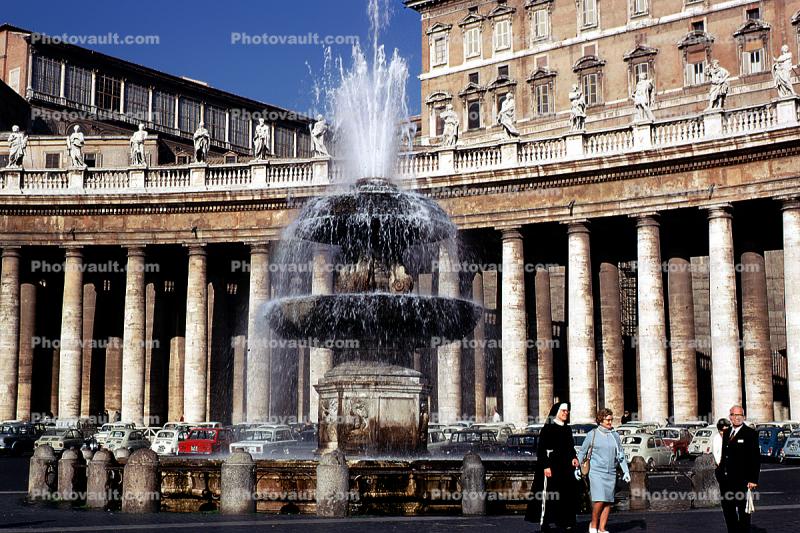 Water Fountain, aquatics, Saint Peter's Basilica, San Pietro in Vaticano