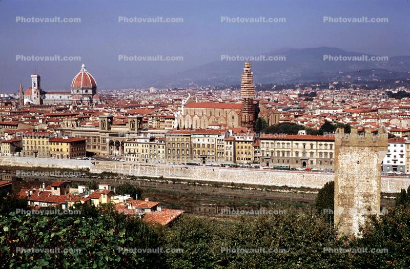 Arno River, Cathedral of Santa Maria del Fiore, Duomo, Florence