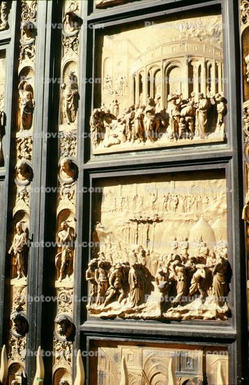 Battistero San Giovanni - Paradise Door, Baptistry, Bronze Doors, Florence