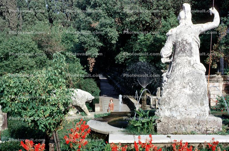 gardens of the Villa d'Este at Tivoli