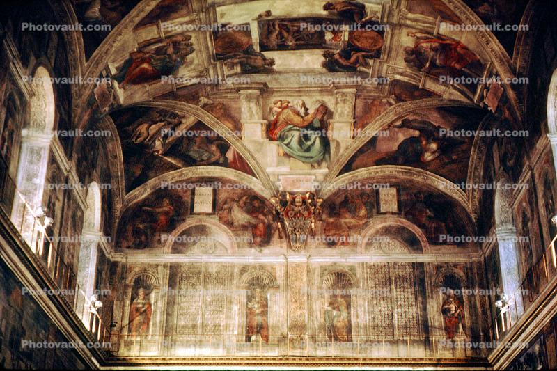 Inside, Interior, Cathedral, Fresco
