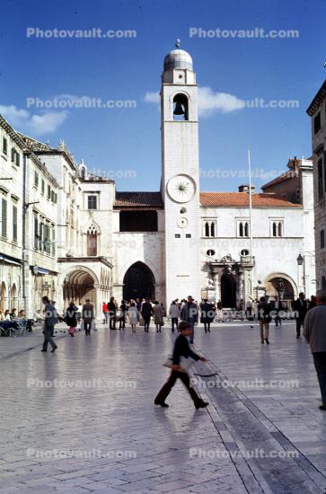 Clock Tower, Bell Tower, Luza Square, Saint Blaise, Dubrovnick