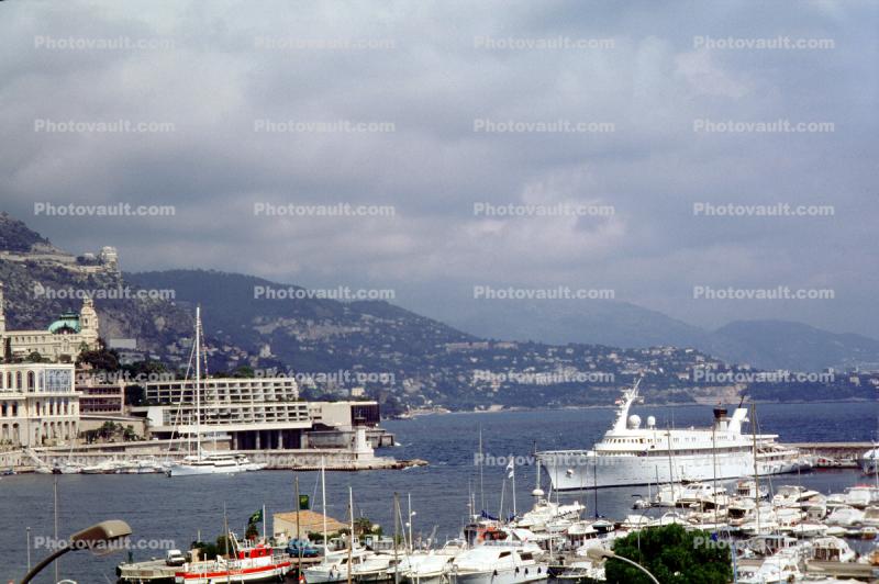 yacht, expensive, pricey, harbour, Harbor, 1960s, Mediterranean Sea