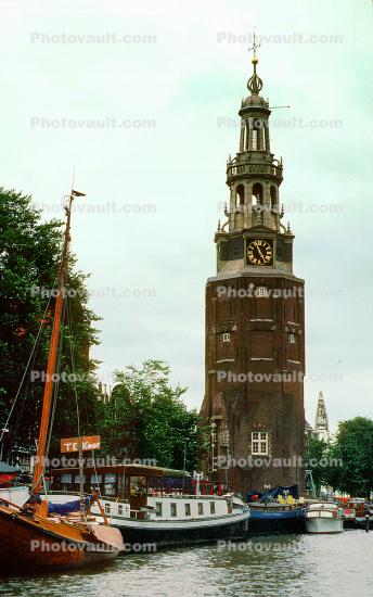 Munttoren, Mint Tower, Muntplein Square, Clock Tower, Amsterdam