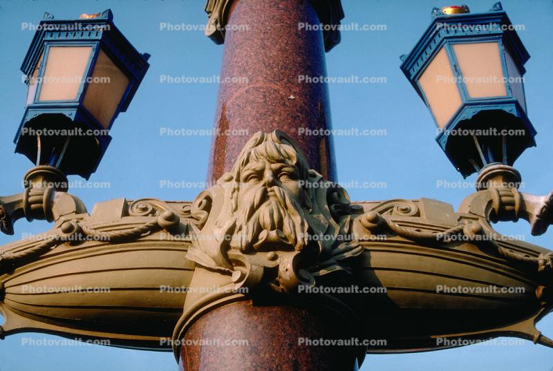 Man, Male, Beard, Face, Statue, Amsterdam