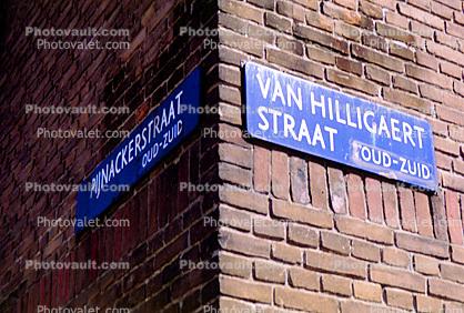 Van Hilligaert Straat, Brick, Amsterdam