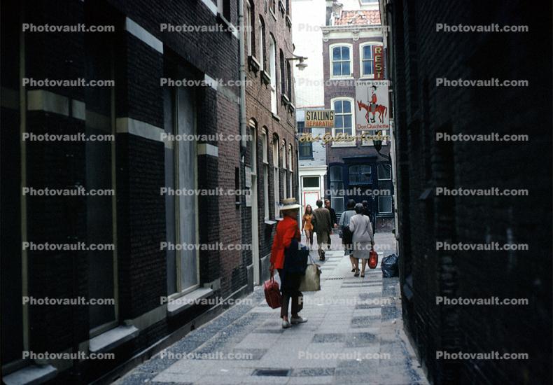 Alley, Street, Amsterdam, alleyway