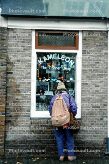 Kameleon, Window Shopping, Backpack, Amsterdam