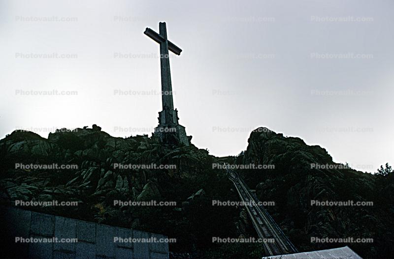 Valley of the Fallen, Cross, Funicular to the Tallest Cross in the World, Spain