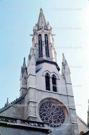 Church, Cathedral, Chapel, Christian, Religion, Building, steeple, Palma Spain, September 1971
