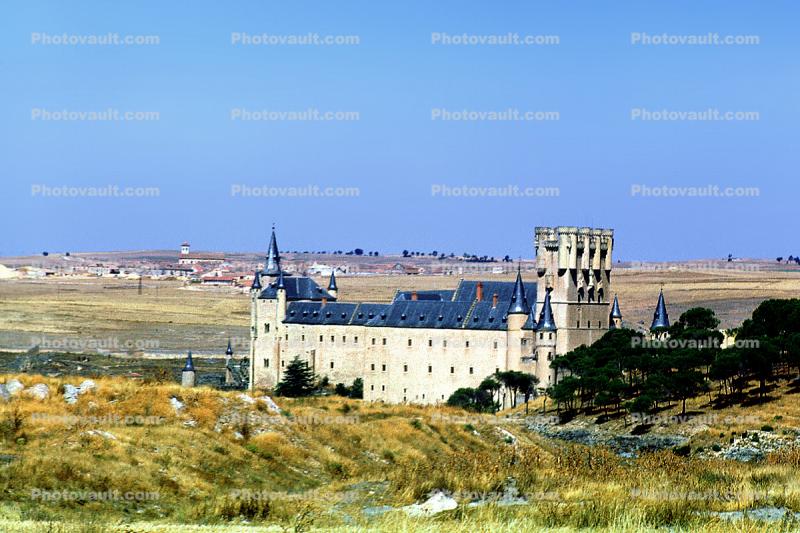 Chruch, Segovia, Turret, Tower, castle, palace, building