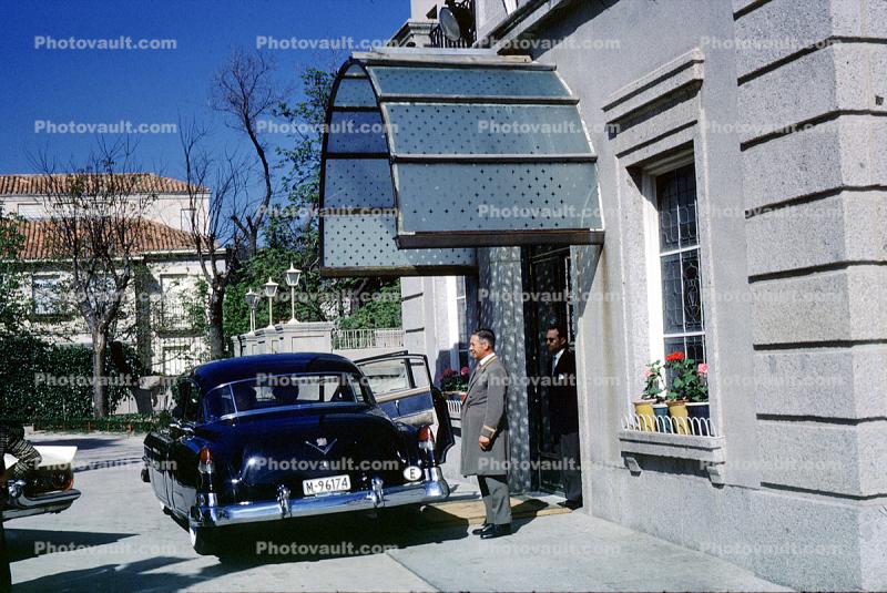 1955 cadillac, car, coupe, 1950s