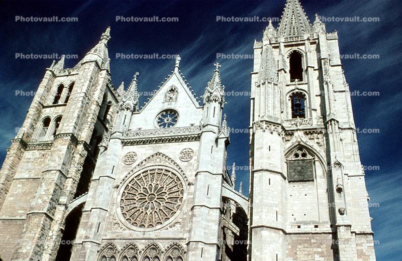 Leon Cathedral - Saint Mary Cathedral, Catedral de Leon, Santa Maria de la Regla Cathedral, (Leon city)