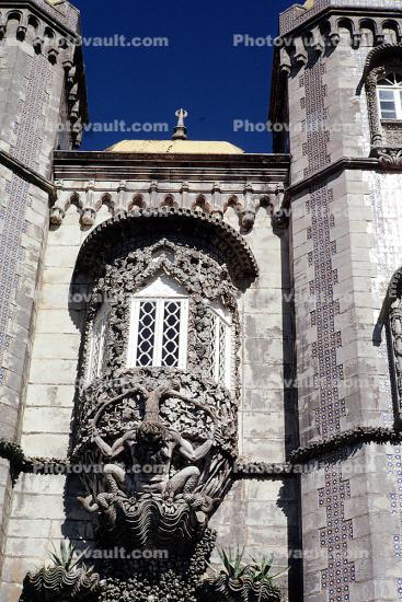 Sintra Castle, Ornate Window