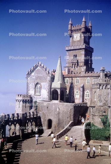 Castle, Tower, Castelo de Montemor o Velho, Montemor-o-Velho, buildings, hilltop, near Coimbra