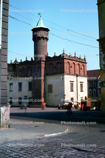 tower, building, Gdansk, Danzig, August 1973, 1970s