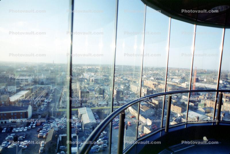 downtown, office, building, skyline, Dublin