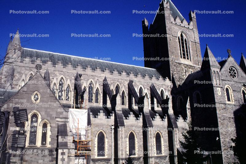 Christ Church Cathedral, building, Church, Abbey, Dublin