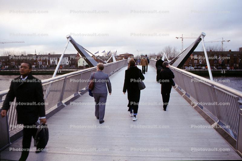 Footbridge, River Liffey, Dublin