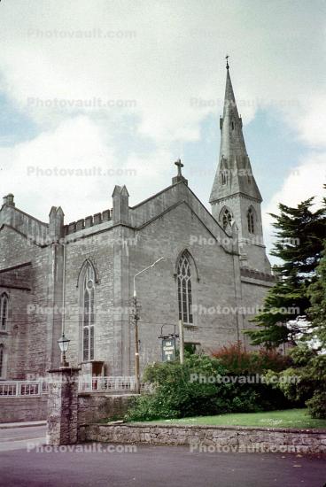 St Peter and St Paul Cathedral, Roman Catholic Church, steeple, building, Ennis