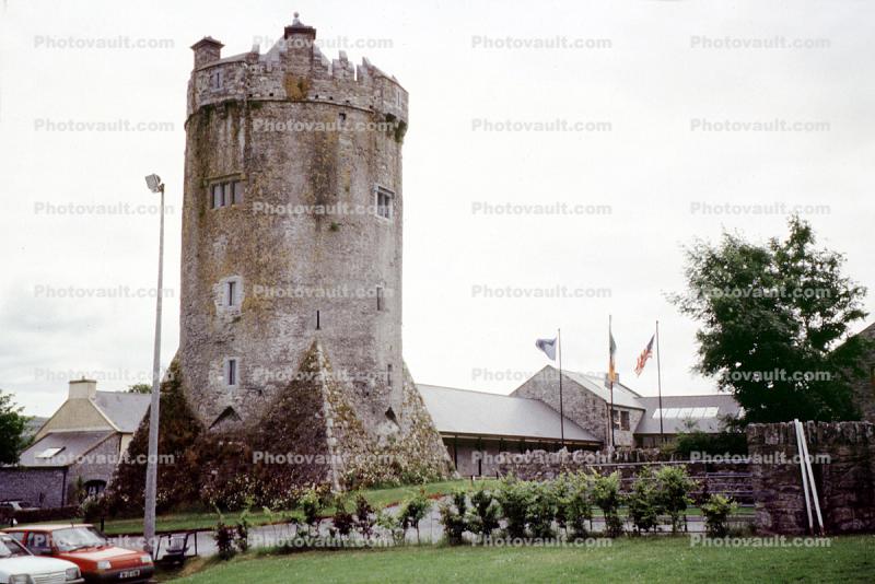 Newtown Castle, ruin, building, tower, Turret