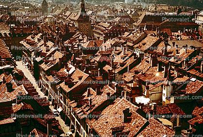 Red Rooftops, Bern, Switzerland, 1950s