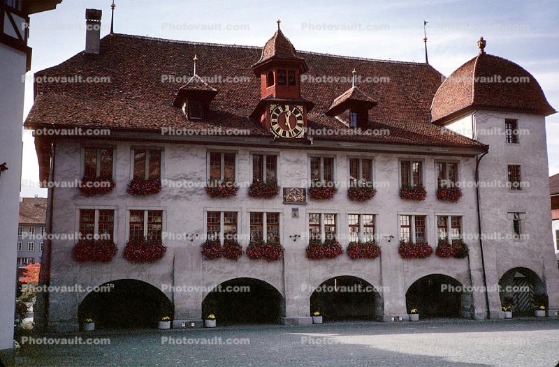 Unique Building, Switzerland, 1950s