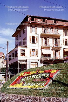 Garden, Flowers, Building, Kurort Wengen, Switzerland