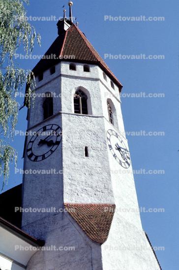 Clock Tower, Schloss Thun, Switzerland