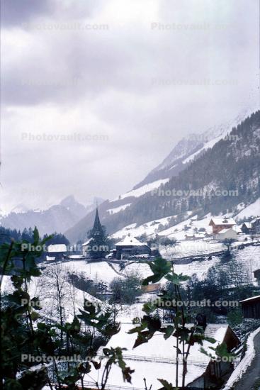Village, Buildings, Juan Pass, Switzerland