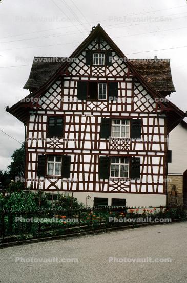 Home, House, Unique Building, ornate, Switzerland, opulant
