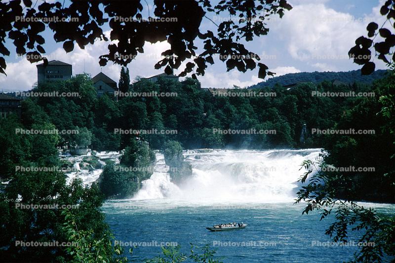 Waterfall, Falls, Stein Am Rhine, (Rhein), Rhine River, Switzerland