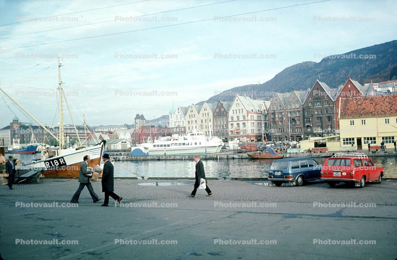 Waterfront, Buildings, Docks, Harbor, Cars