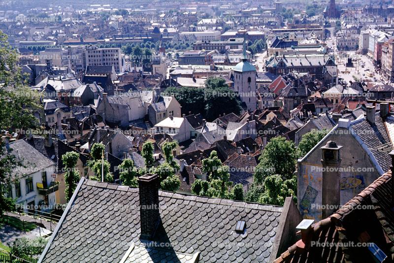 Rooftops, Buildings, Bergen