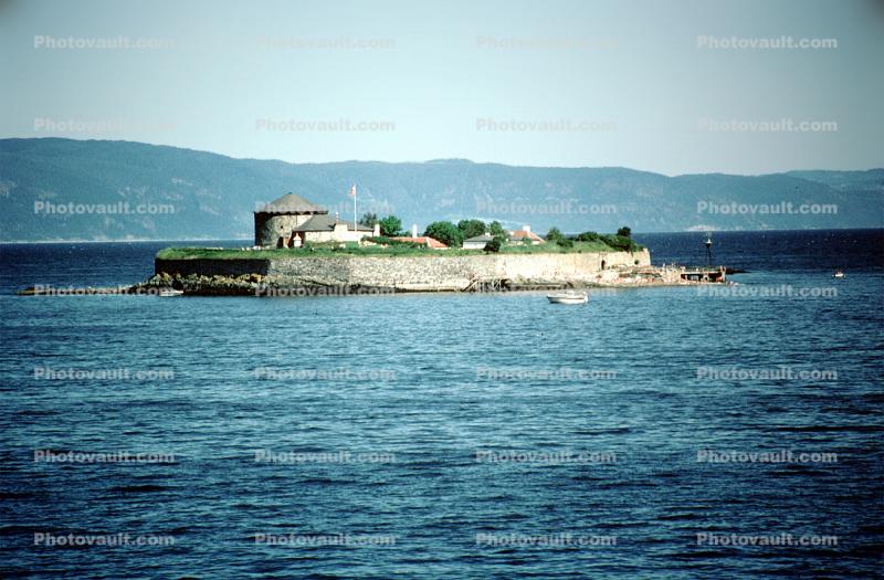 Fort, seawall, Island, Trondheim