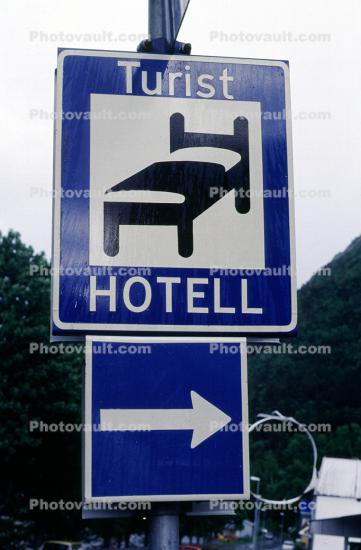 Turist Hotell sign