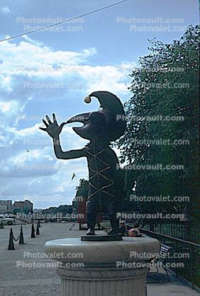 Troll, Bronze Sculpture, Milles Garden 