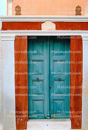 Door, Doorway, Entrance, Entryway, Santorini